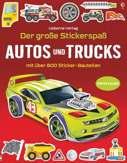 Der große Stickerspaß: Autos und Trucks von Shirley,  John, Tudhope,  Simon