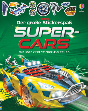 Der große Stickerspaß: Supercars von Studios,  Gong, Tudhope,  Simon