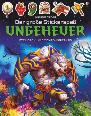 Der große Stickerspaß: Ungeheuer von Studios,  Gong, Tudhope,  Simon