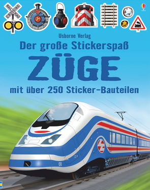 Der große Stickerspaß: Züge von Mann,  Adrian, Tudhope,  Simon