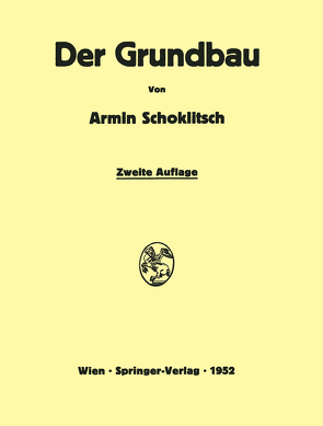 Der Grundbau von Schoklitsch,  Armin