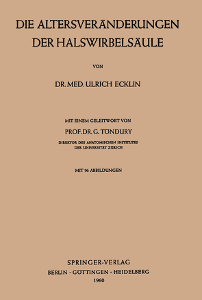Der Halswirbelsäule von Ecklin,  Ulrich