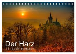 Der Harz einfach magisch (Tischkalender 2024 DIN A5 quer), CALVENDO Monatskalender von Wenske,  Steffen