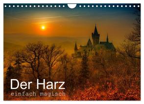 Der Harz einfach magisch (Wandkalender 2024 DIN A4 quer), CALVENDO Monatskalender von Wenske,  Steffen