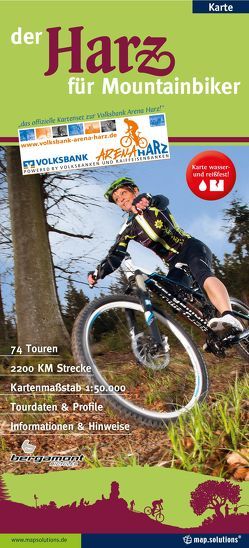 Der Harz für Mountainbiker von mapsolutions GmbH,  Agentur & Verlag