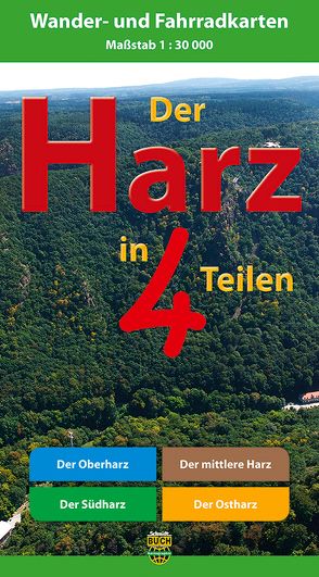 Der Harz in 4 Teilen von Harzklub e.V., Schmidt,  Thorsten, Spachmüller,  Bernhard