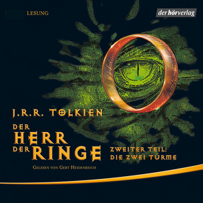 Der Herr der Ringe. Zweiter Teil: Die zwei Türme von Heidenreich,  Gert, Krege,  Wolfgang, Tolkien,  J.R.R.