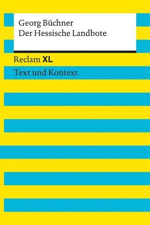 Der Hessische Landbote. Textausgabe mit Kommentar und Materialien von Büchner,  Georg, Jansen,  Uwe