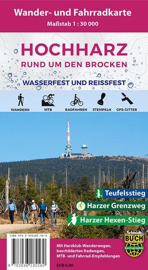 Der Hochharz – wetterfest von Schmidt,  Thorsten, Spachmüller,  Bernhard