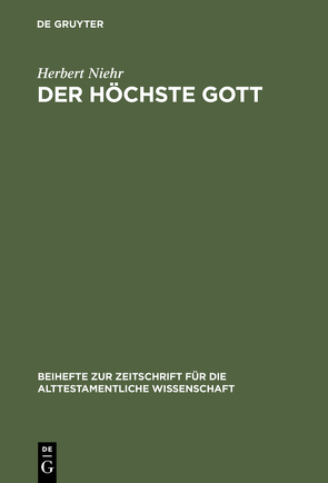 Der höchste Gott von Niehr,  Herbert