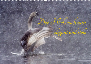 Der Höckerschwan elegant und stolz (Wandkalender 2022 DIN A2 quer) von Martin (GDT),  Wilfried