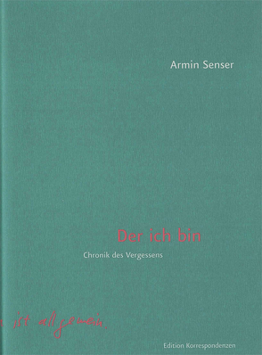 Der ich bin von Senser,  Armin