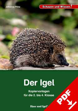 Der Igel – Kopiervorlagen für die 2. bis 4. Klasse von Prinz,  Johanna