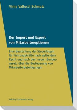 Der Import und Export von Mitarbeiteroptionen von Vallucci Schmutz,  Virna