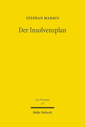 Der Insolvenzplan von Madaus,  Stephan