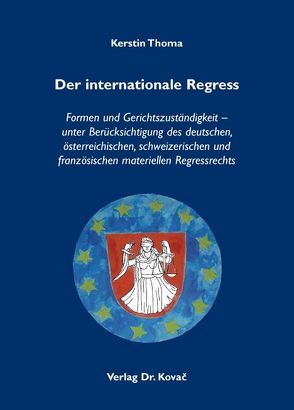 Der internationale Regress von Thoma,  Kerstin