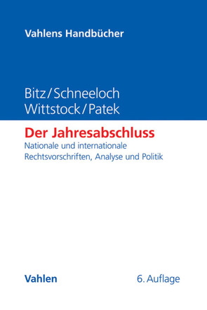 Der Jahresabschluss von Bitz,  Michael, Patek,  Guido, Schneeloch,  Dieter, Wittstock,  Wilfried