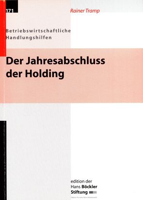 Der Jahresabschluss der Holding von Tramp,  Reiner