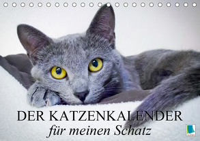 Der Katzenkalender für meinen Schatz (Tischkalender 2020 DIN A5 quer) von CALVENDO