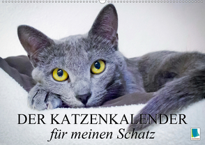 Der Katzenkalender für meinen Schatz (Wandkalender 2020 DIN A2 quer) von CALVENDO