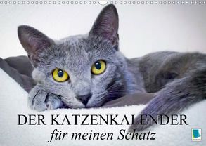 Der Katzenkalender für meinen Schatz (Wandkalender 2020 DIN A3 quer) von CALVENDO