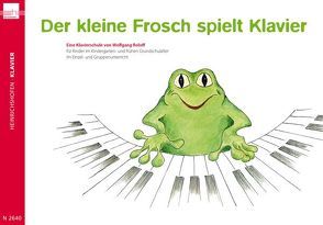 Der kleine Frosch spielt Klavier von Roloff,  Wolfgang