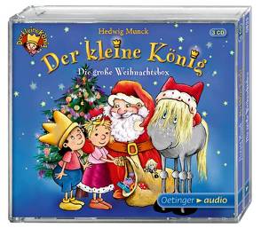 Der kleine König – Die große Weihnachtsbox (3 CD) von Blum,  Gabriele, Drakl,  Anton, García,  Eduardo, Langer,  Markus, Munck,  Hedwig