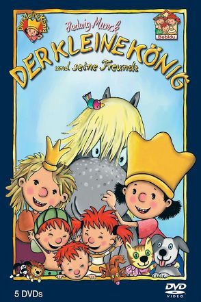 Der kleine König – DVD / Der kleine König und seine Freunde – Die königliche 5-DVD-Komplettbox von Munck,  Andreas, Munck,  Hedwig