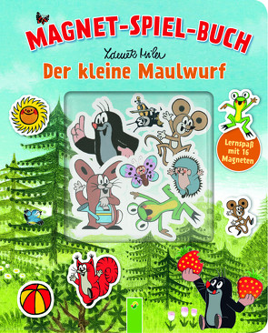 Der kleine Maulwurf – Magnet-Spiel-Buch von Miler,  Zdeněk, Teller,  Laura