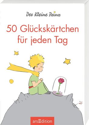 Der Kleine Prinz. 50 Glückskärtchen für jeden Tag von de Saint-Exupéry,  Antoine