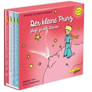 Der kleine Prinz fliegt zu den Sternen, Box III (Folgen 9 bis 12) gelesen von Luca Zamperoni von de Saint-Exupéry,  Antoine