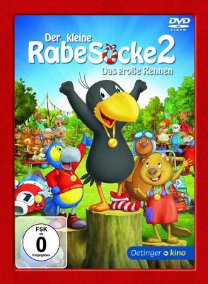 Der kleine Rabe Socke 2 – Das große Rennen (DVD) von Jesse,  Sandor, Moost,  Nele, Rudolph,  Annet, von Münchow-Pohl,  Ute