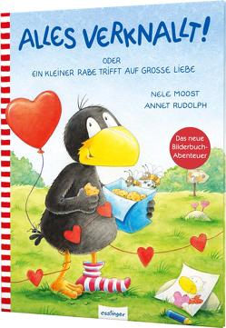 Der kleine Rabe Socke: Alles verknallt! oder Ein kleiner Rabe trifft auf große Liebe von Moost,  Nele, Rudolph,  Annet