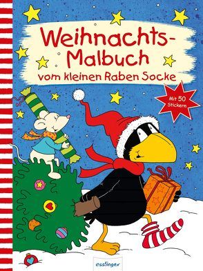 Der kleine Rabe Socke: Weihnachts-Malbuch vom kleinen Raben Socke von Rudolph,  Annet