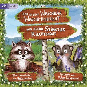 Der kleine Waschbär Waschmichnicht und Das kleine Stinktier Riechtsogut von Lange,  Igor, Sabbag,  Britta, Schepmann,  Philipp