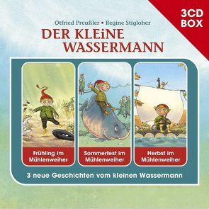 Der kleine Wassermann – 3-CD Hörspielbox von Kaminski,  Stefan, Preussler,  Otfried, Ptok,  Friedhelm, Sperling,  Gideon, Stigloher,  Regine