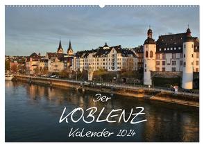 Der Koblenz Kalender (Wandkalender 2024 DIN A2 quer), CALVENDO Monatskalender von Heußlein,  Jutta