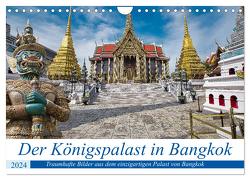 Der Königspalast in Bangkok (Wandkalender 2024 DIN A4 quer), CALVENDO Monatskalender von Härtner,  Bernd