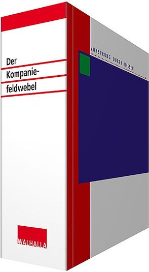 Der Kompaniefeldwebel inkl. Online-Dienst von Walhalla Fachredaktion