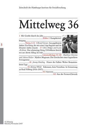 Der Krieg im Irak von Al-Arian,  Laila, Christen,  Matthias, Greiner,  Bernd, Harding,  Jeremy, Hedges,  Chris, Holzer,  Anton, Kraushaar,  Wolfgang, Wildt,  Michael