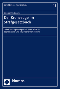 Der Kronzeuge im Strafgesetzbuch von Christoph,  Stephan