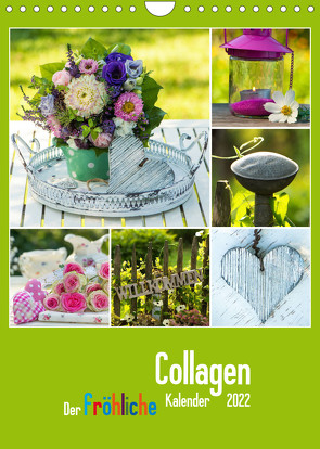 Der kunterbunte Collagen Kalender (Wandkalender 2022 DIN A4 hoch) von Dzierzawa (DoraZett),  Judith