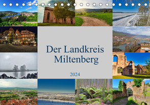 Der Landkreis Miltenberg (Tischkalender 2024 DIN A5 quer) von Meisenzahl,  Jessica