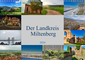 Der Landkreis Miltenberg (Wandkalender 2024 DIN A3 quer) von Meisenzahl,  Jessica