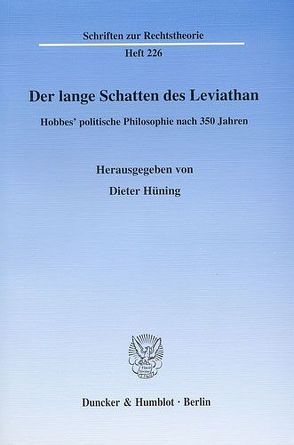 Der lange Schatten des Leviathan. von Hüning,  Dieter