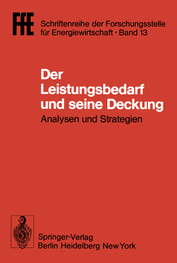 Der Leistungsbedarf und seine Deckung von Schaefer,  Helmut