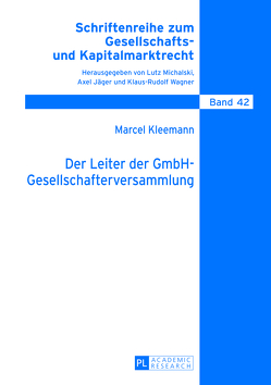 Der Leiter der GmbH-Gesellschafterversammlung von Kleemann,  Marcel