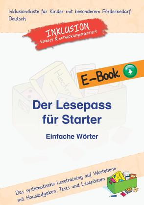 Der Lesepass für Starter: Einfache Wörter von Sonnenberg,  Jens