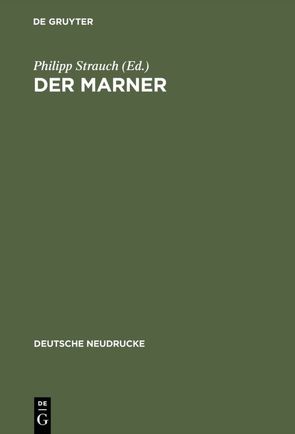 Der Marner von Brackert,  Helmut, Strauch,  Philipp