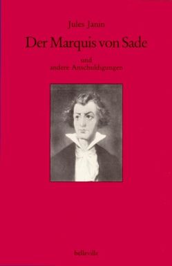 Der Marquis von Sade von Janin,  Jules, Ulitzsch,  Ernst